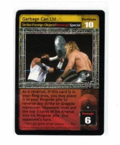 WWE Raw Deal Karte: Mülltonnendeckel - Bild 1 von 1