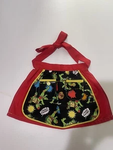 Teenage Mutant Ninja Turtles Red Kid’s Sz. Apron Cooking Crafts Handmade - Picture 1 of 1