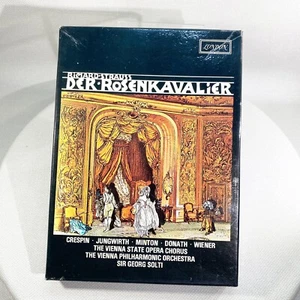 Der Rosenkavalier, Richard Strauss 1976 Decca Cassette Box & Book Set - Picture 1 of 17