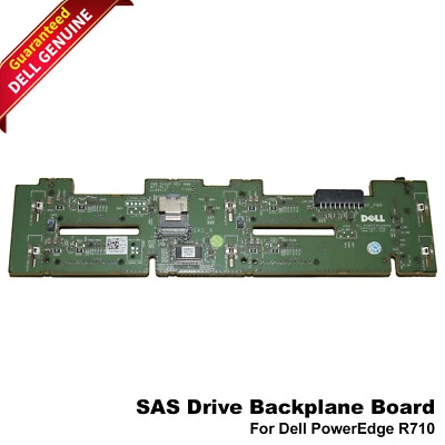 OEM Dell PowerEdge R710 Hard Drive Backplane System Board 3.5" LFF 4 Bay C389D - Image 1 of 4