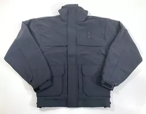 FLYING CROSS 79900GTXA LAYERTECH LARGE JACKET PATCHES REMOVED BLACK REGULAR NWOT - Picture 1 of 5