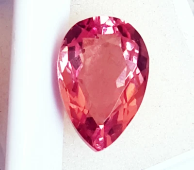 Alexandrite Color Change 9.40+ Ct Certified Pear Shape Loose Gemstone - Image 1 of 4