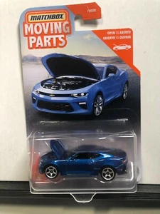 1/64 MATCHBOX GBH33-4B11 2016 CHEVROLET CAMARO METALLIC BLUE - Picture 1 of 2