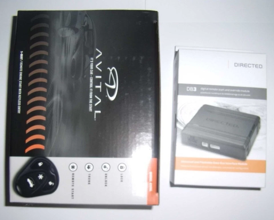 Directed Remote Start Kit 4105L Avital & DB3 Bypass Module Car Starter - Image 1 of 1