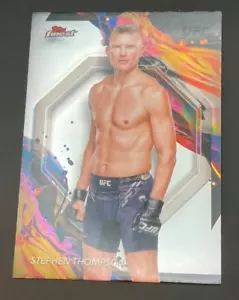 2024 Topps UFC Finest #122 Stephen Thompson Uncommon - Picture 1 of 2