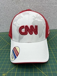 CNN NEWS Embroidered Hat Cap Cable News Stretch Fit - by The Game - BRAND NEW - Picture 1 of 14