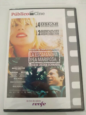 The Scuba Y La Butterfly Julian Schnabel - DVD Spanish French Region 2 New - Image 1 of 4