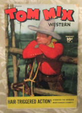 TOM MIX WESTERN #2 - 1949 FAWCETT, -VG/VG, TUMBLEWEED JR., CARL PFEUER - ART