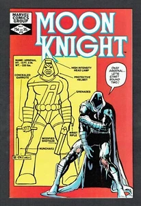Moon Knight #19 Vs. Arsenal Marvel Comics Bronze Age 1982 VF+ (8.5) Disney TV - Picture 1 of 2