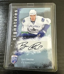 2007-08 Upper Deck Be a Player Signatures Ryan Kesler #S-RK Auto Canucks - Imagen 1 de 2