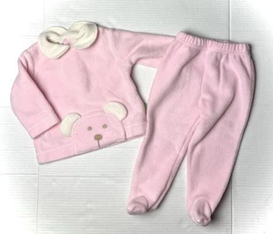 Vintage Sesame Street Baby Girl 6 - 9 Months Fleece Outfit Set Shirt And Pants - Picture 1 of 13