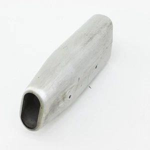 2014 DUCATI MULTISTRADA 1200 S GRANTU Exhaust Lower Silver Cover - 46013972C - Picture 1 of 12
