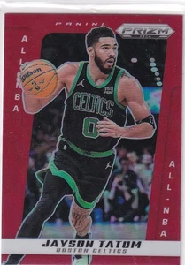 2024-25 NBA Panini Prizm Deca No. 275 Jayson Tatum All-NBA Red 59/199 - Bild 1 von 2