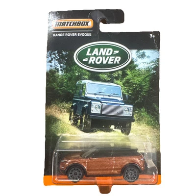 Matchbox Range Rover Evoque '15 Brown MBX 2016 Land Rover Series Model Car - Image 1 of 4