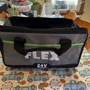 Bolsa de herramientas para taladro/atornillador sin escobillas FLEX 24V aproximadamente 19”x 12”x 9” mediana - Imagen 1 de 4