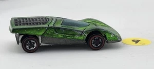Hot Wheels Redline Ferrari 512 S Light Green 1970 Hong Kong Very Rare !!! - Picture 1 of 9