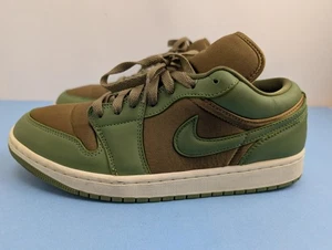 Jordan 1 Low SE Brown Kelp Sky J Light Olive Satin FB9893-300 Damengröße 11 - Bild 1 von 22