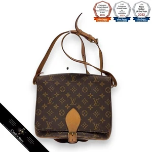 Louis Vuitton Cartesier GM Monogram Canvas PVC Brown Used - Picture 1 of 4