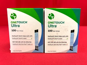 One Touch Ultra 100 Ct Diabetiker Teststreifen - 28.02.26, 31.08.26 - Bild 1 von 2