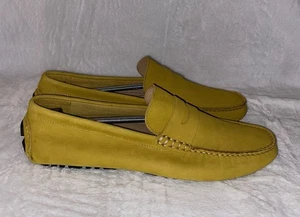 Nordstrom Rack Slipper Schuhe Halbschuhe Herren Größe 9 M ~ senfgelb - Bild 1 von 11