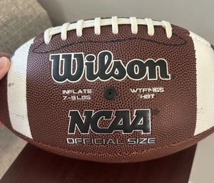 Wilson NCAA MVP Elite offizielle Größe Fußball WTF1465 Verbundleder braun - Bild 1 von 8