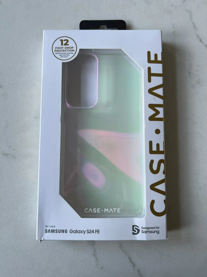 Case-Mate Soap Bubble Case for Samsung Galaxy S24 FE - Iridescent - Image 1 of 1
