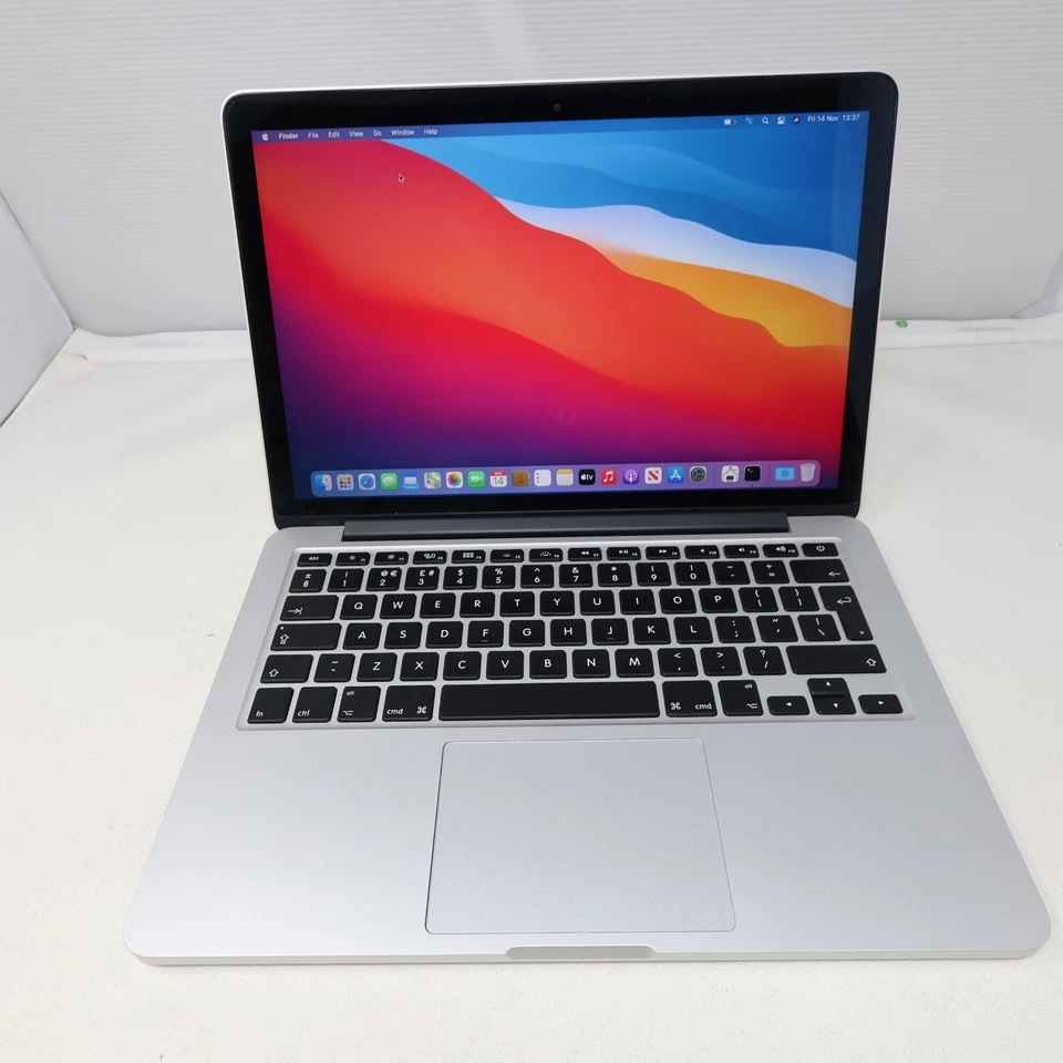 Apple MacBook Pro A1502 Silver i5-4278U 8GB 256GB SSD 13" Working Speaker Fault - Image 1 of 4