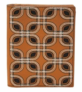 FOSSIL Passport Case Ausweisetui Geldbörse Geldbörse Braun Neu - Picture 1 of 2