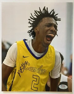 Aaron Bradshaw Autographed/Signed 8x10 Photo PSA Memphis Tigers Camden NJ NBA - Picture 1 of 2