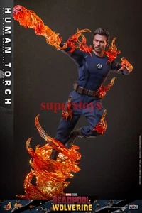 Presale Hot Toys MMS789 1/6 Deadpool & Wolverine Human Torch Action Figure Model - Picture 1 of 19