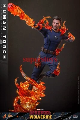 Preventa Hot Toys MMS789 1/6 Deadpool & Wolverine Antorcha Humana Figura de Acción Modelo Foto 1 de 4