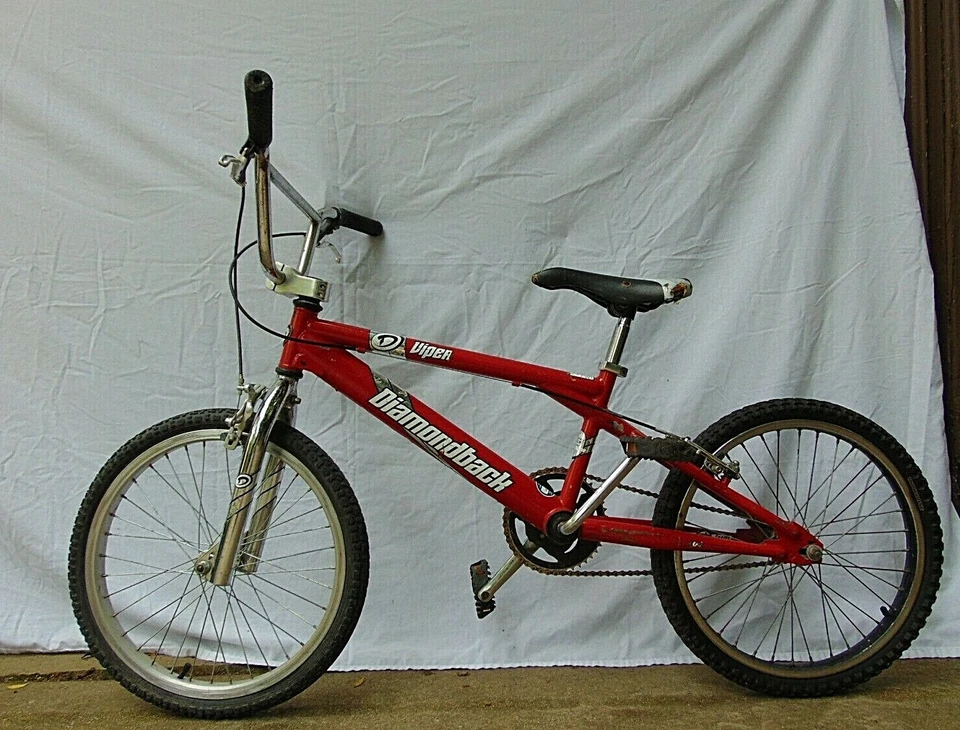 Diamondback Bike Viper Vintage 2000 Bicicleta BMX 20" Quadro Franko Vermelho - Imagem 1 de 4
