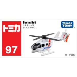 Takara Tomy Tomica 97 Doctor Heli 1/167 Metal Model Helicopter New in Box - Picture 1 of 4