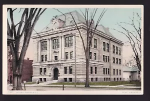 c1908 Rathaus Gebäude Glen Falls New York State Postkarte - Bild 1 von 2