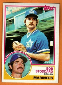 BOB STODDARD(SEATTLE MARINERS)1983 TOPPS BASEBALL CARD - Picture 1 of 1