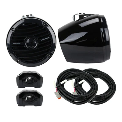 Rockford Fosgate MOTO-REAR2 Add-On Rear Speakers Kit for Yamaha YXZ Models - Image 1 of 4