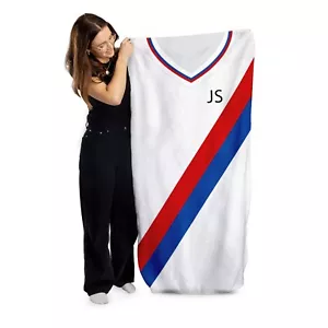 Crystal Palace - 1 978 - HOME Shirt Towel - Personalised Retro Beach Towel - Picture 1 of 12
