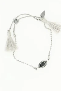 KENT & KING Crystal Hematite Slider Bracelet 133560 - Picture 1 of 3