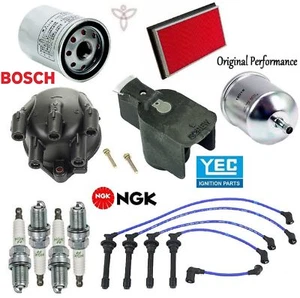 Tune Up Kit Filters Cap Spark Plugs Wire Set for Infiniti G20 L4; 2.0L 1991-1994 - Picture 1 of 1