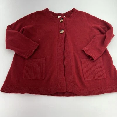 Neiman Marcus 100% Cashmere Red Sweater Size XS - Image 1 of 4