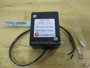 I-TA Rectificateur Modèle P-03+ Entrée AC200-220V Sortie DC80-110V S021101170 - Photo 1/1