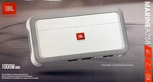 NEW JBL MA758 8-Channel Marine Amplifier, 75 Watts RMS x 8 - Picture 1 of 3