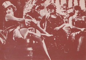 The Blue Angel 1930 Movie Marlene Dietrich Sepia Vintage French Postcard - Picture 1 of 2