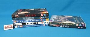 Lot of 7 REGION 2 DVDs- Romantic Thrillers/Dramas- Lobster, Allied, Banished +