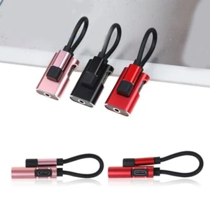 Type C Charging Adapter Converter 3.5mm Earphone Port for Smartphone Music Lover - Photo 1 sur 12