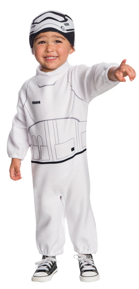 Stormtrooper Costume - Star Wars Vii Rubies Fleece Jumpsuit With Printed - Image 1 of 1