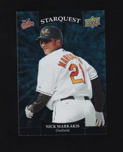 2009 Upper Deck Turquoise Nick Markakis #SQ-49 Baltimore Orioles - Picture 1 of 2