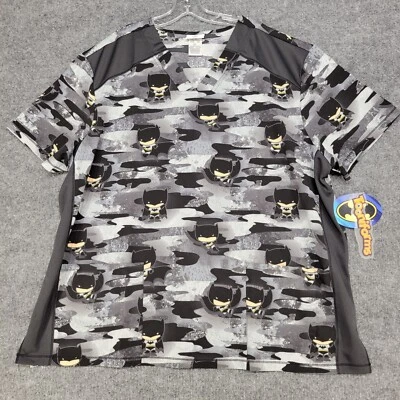 Batman Scrubs Top DC Comics Tooniforms Unisex Size 3XL V Neck Top TF759 - Image 1 of 4