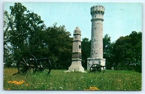 POSTCARD Wilder Memorial Chickamauga Battlefield Col John T Wilder's Infantry - Picture 1 of 2