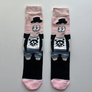 Spongebob Patrick Cartoon Socks Mid-Calf 2 Pair Brand New. - Picture 1 of 3